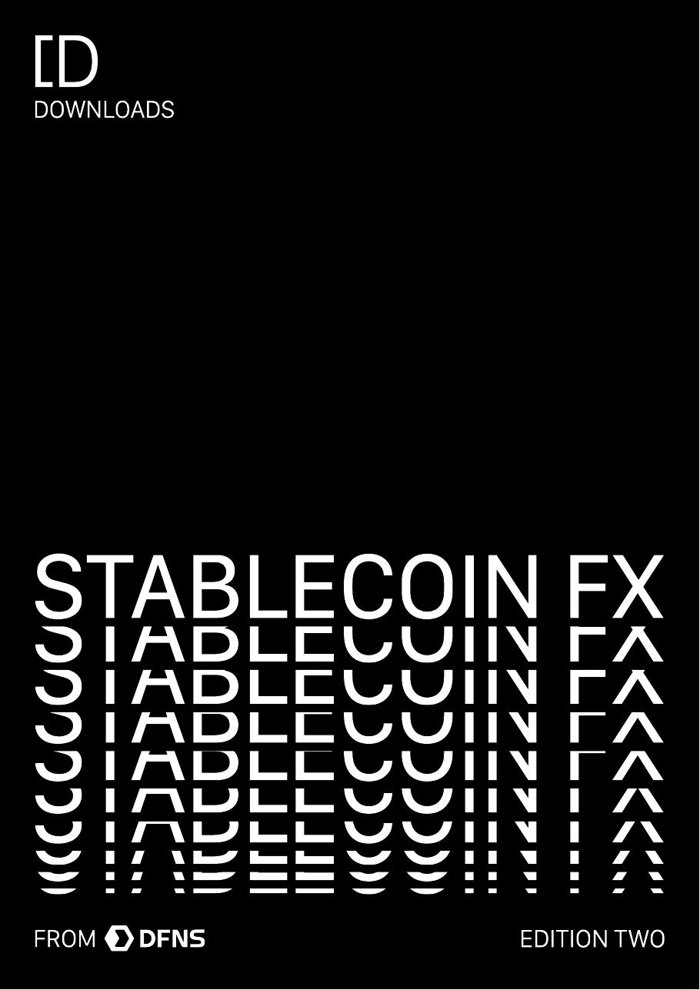 Stablecoin FX report cover